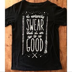 Harry Potter “I Solemnly Swear” Quote Graphic Tee